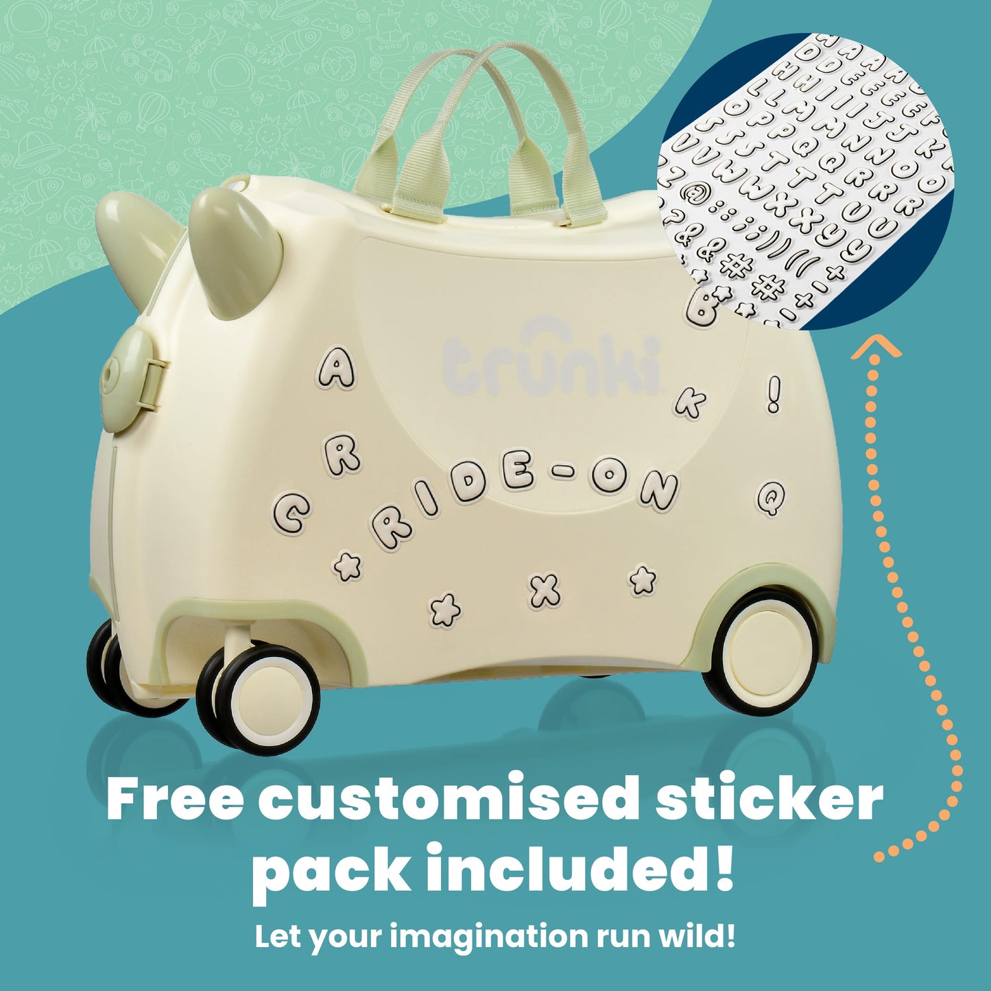 White Trunki Glide