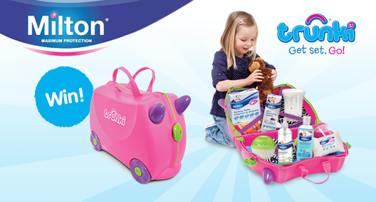 Competition: WIN A Trunki Filled With Milton Products!