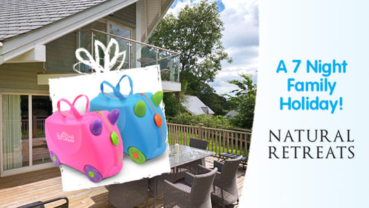 Competition: WIN Two Trunki Suitcases & A Seven Night Family Holiday With Natural Retreats!