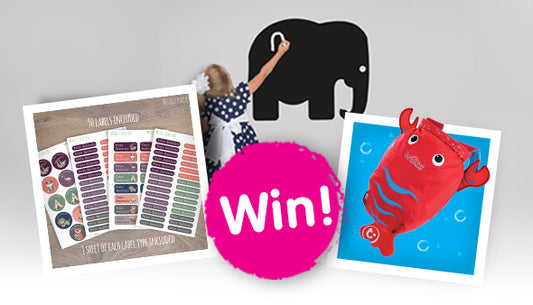 Competition: WIN A Back To School Bundle With Stickerscape and Trunki!