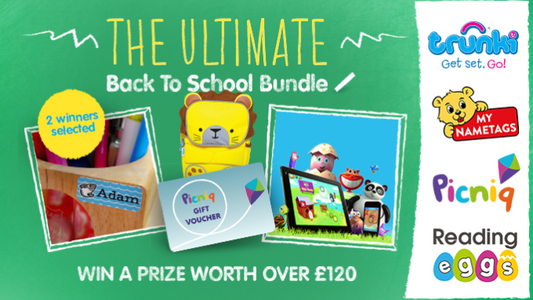 Competition: WIN The Ultimate Back To School Bundle With Trunki, Picniq, My Nametags & Reading Eggs!