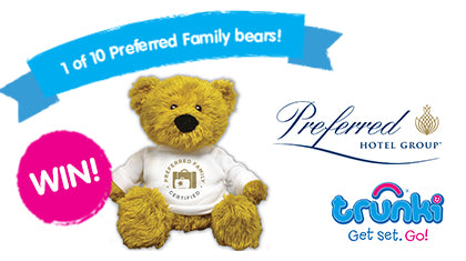 Competition: WIN 1 of 10 Preferred Family Bears With Preferred Family Hotels!