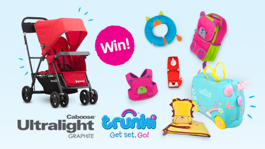 Competition: WIN A Bundle Of Trunki Goodies & A Joovy Pushchair - UK & US Entries!