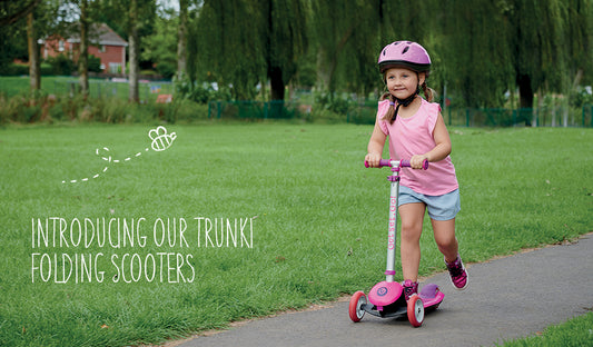 Introducing our Trunki Folding Scooters