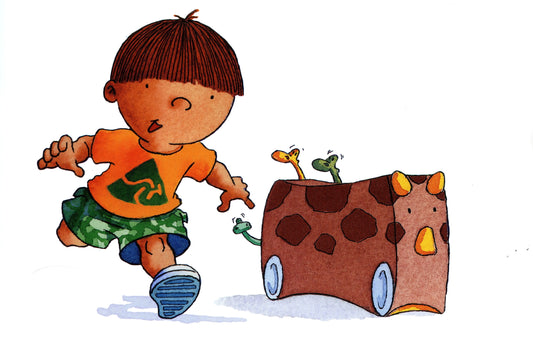 Trunki In Harry & The Dinosaurs Book!