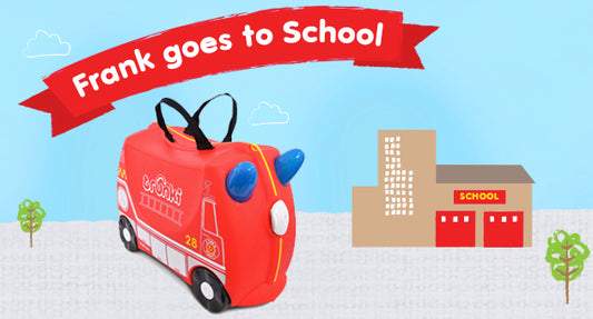 Frank The Fire Truck Teaches Fire Safety In School!