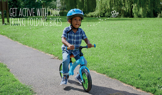 Get active with our Trunki Folding Bikes