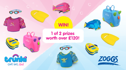 Competition: WIN 1 of 2 Prizes Worth Over £120 With Trunki & Zoggs!