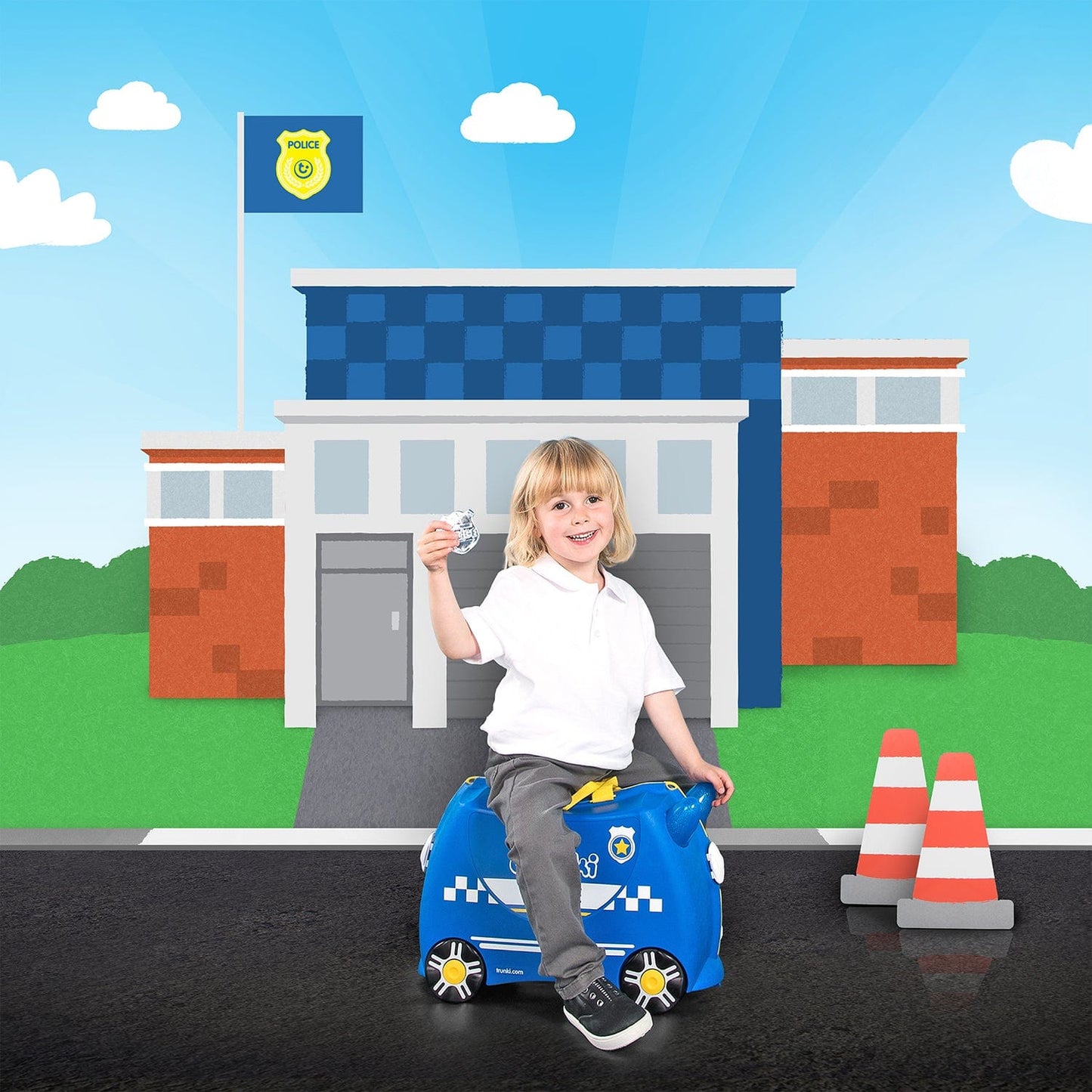 Percy the Police Car Trunki