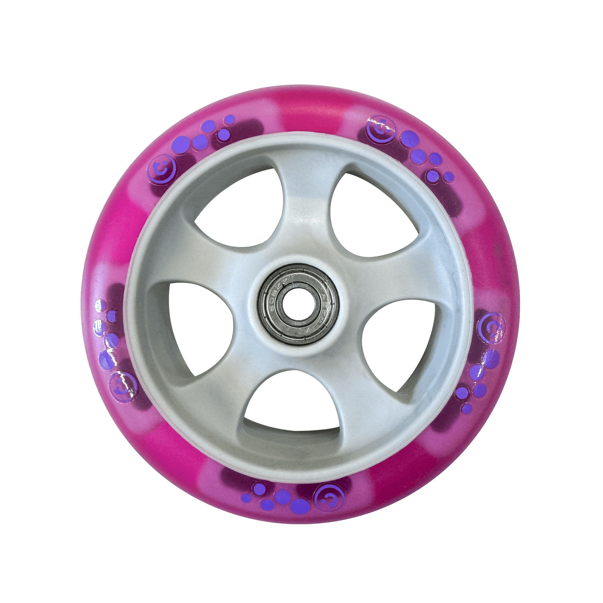 Trunki Scooter Replacement Wheel Front Large Pink