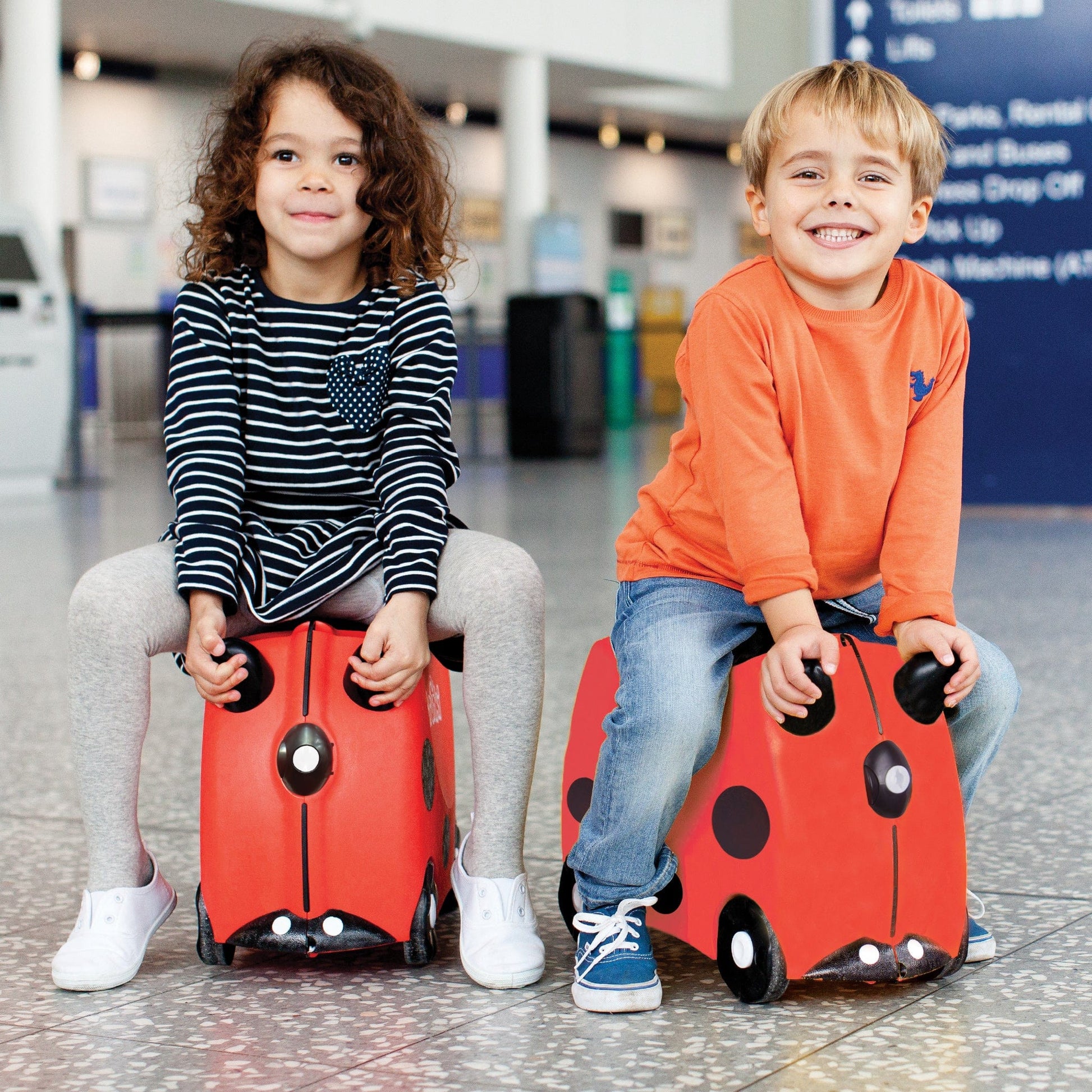 Trunki's Red Ladybird Design for Kids Harley Ladybird
