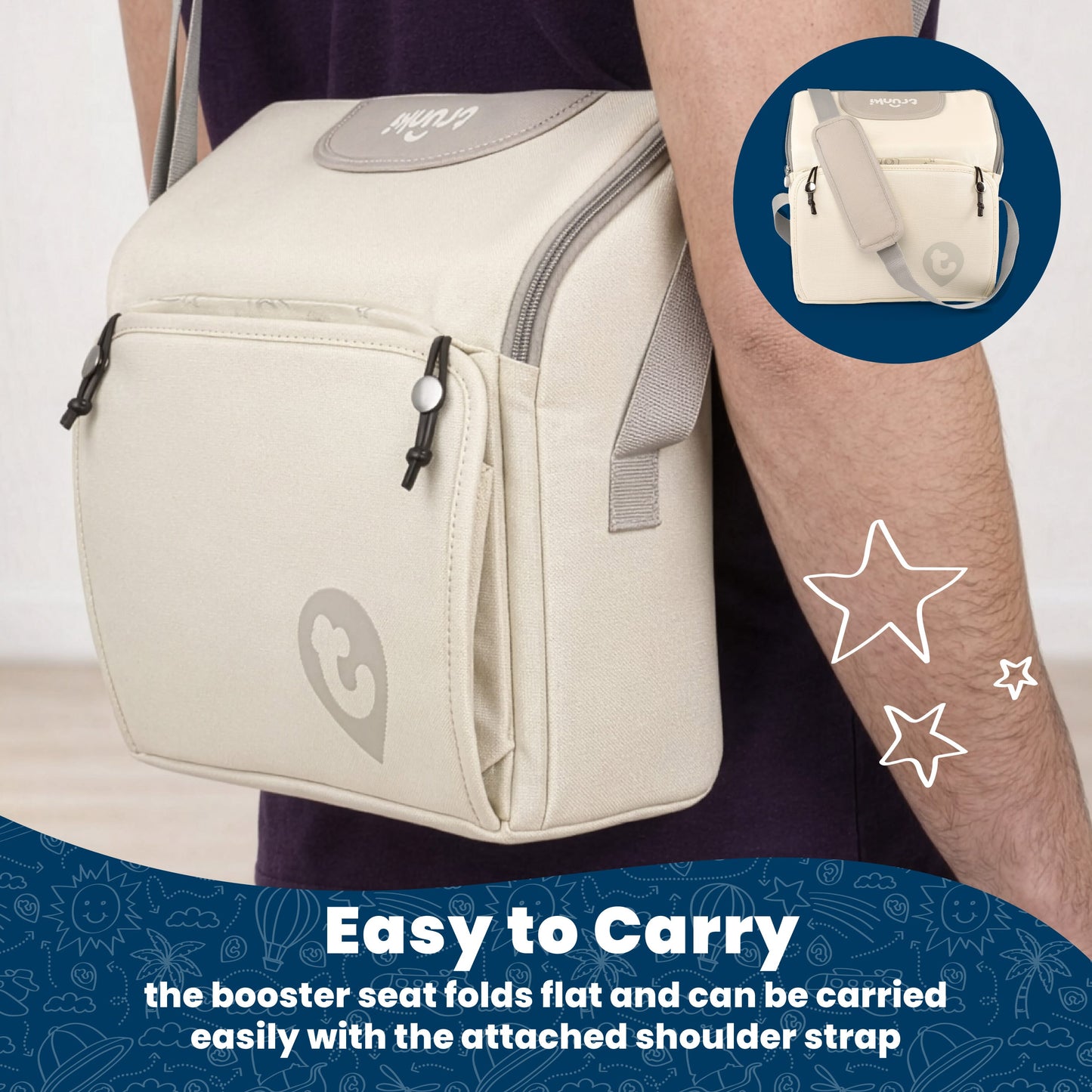 Trunki Dining Booster Seat - Light