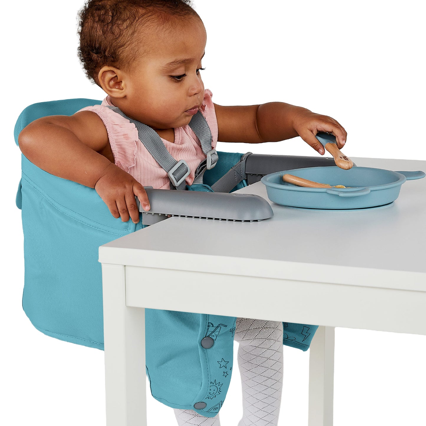 Trunki Clamp & Dine High Chair - Blue