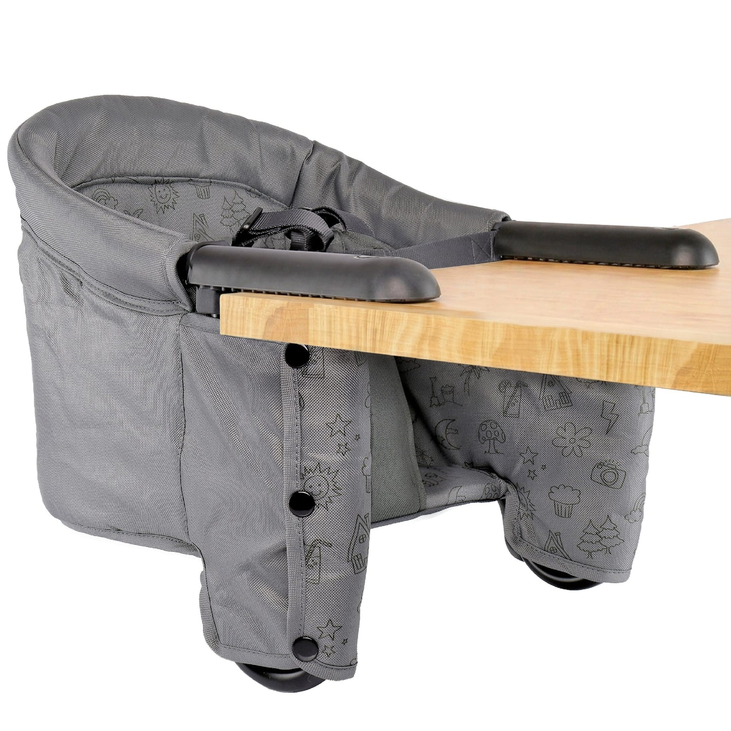 Trunki Clamp & Dine High Chair - Graphite Grey