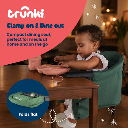 Trunki Clamp & Dine High Chair - Green