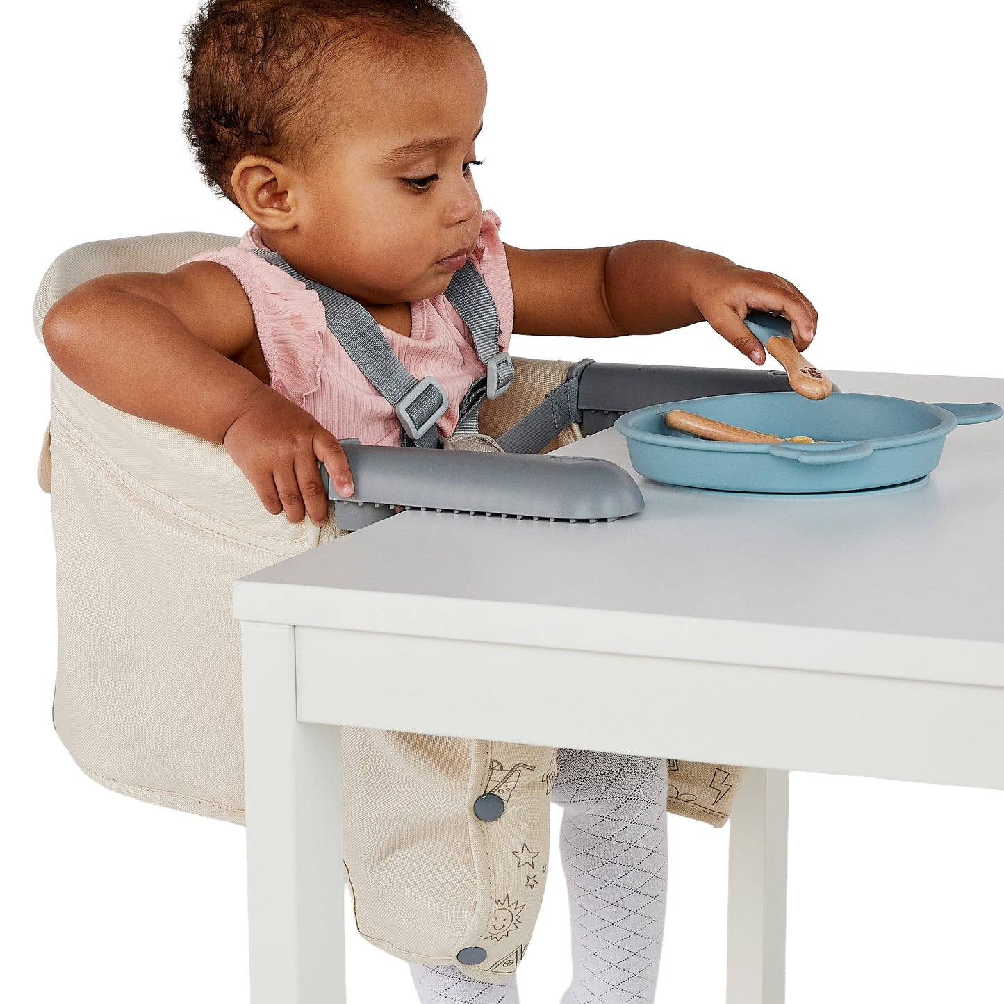 Trunki Clamp & Dine High Chair - Light