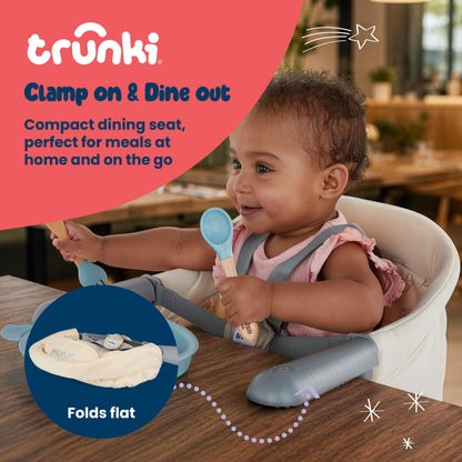 Trunki Clamp & Dine High Chair - Light