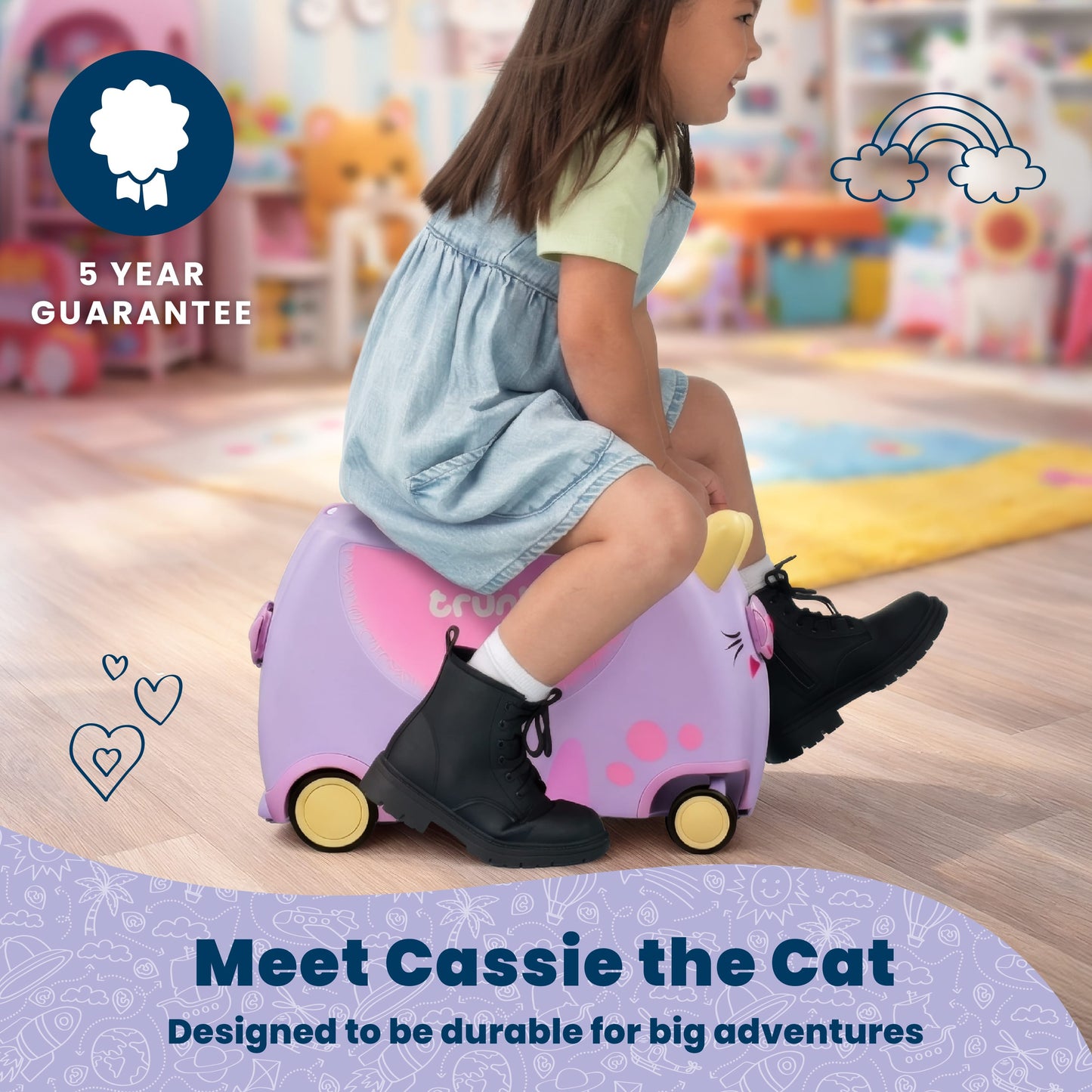 Cassie the Cat Trunki Glide