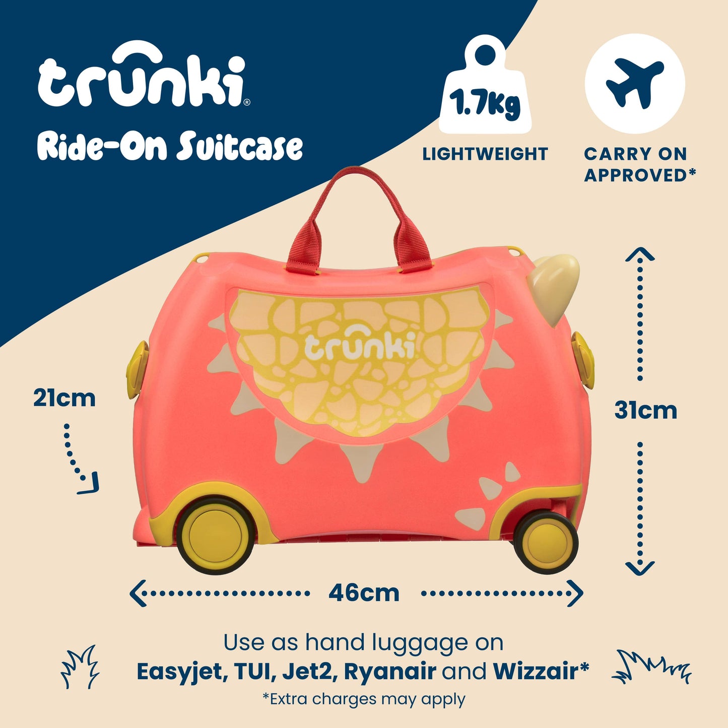 Dylan the Dragon Trunki Glide