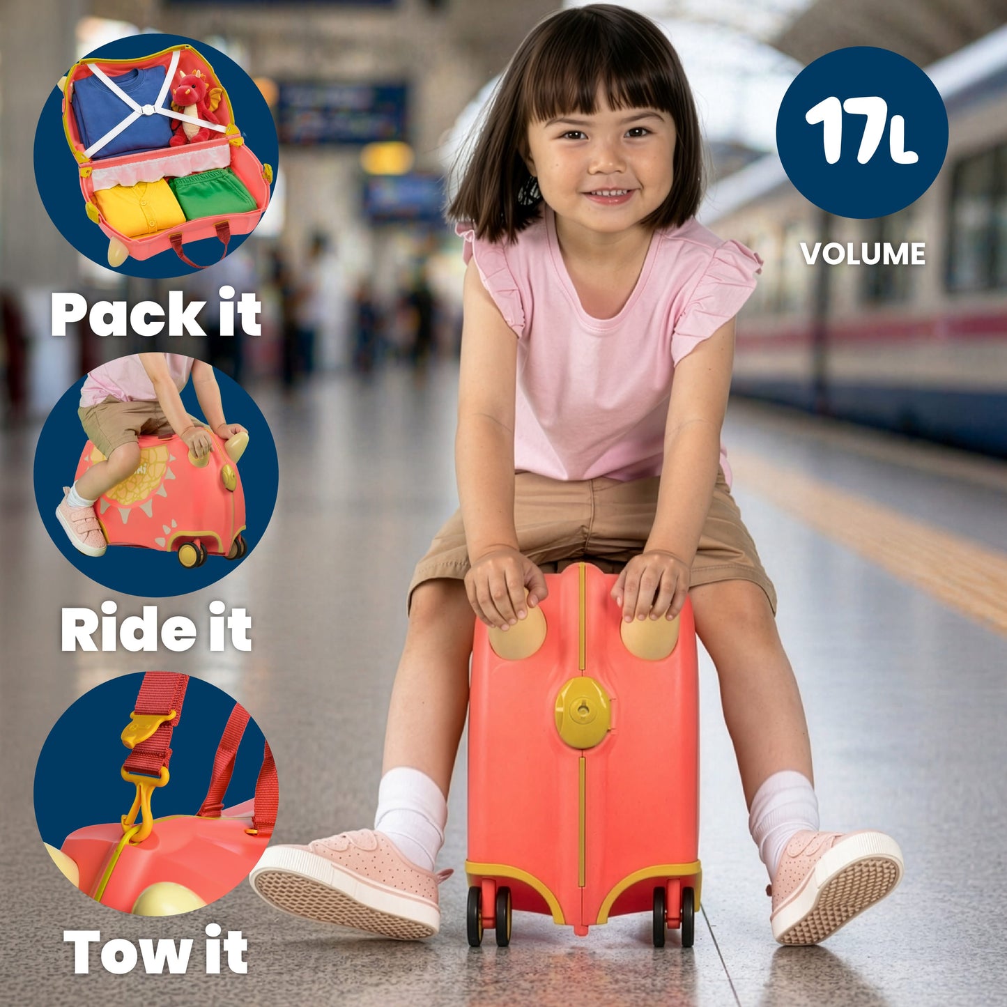 Dylan the Dragon Trunki Glide