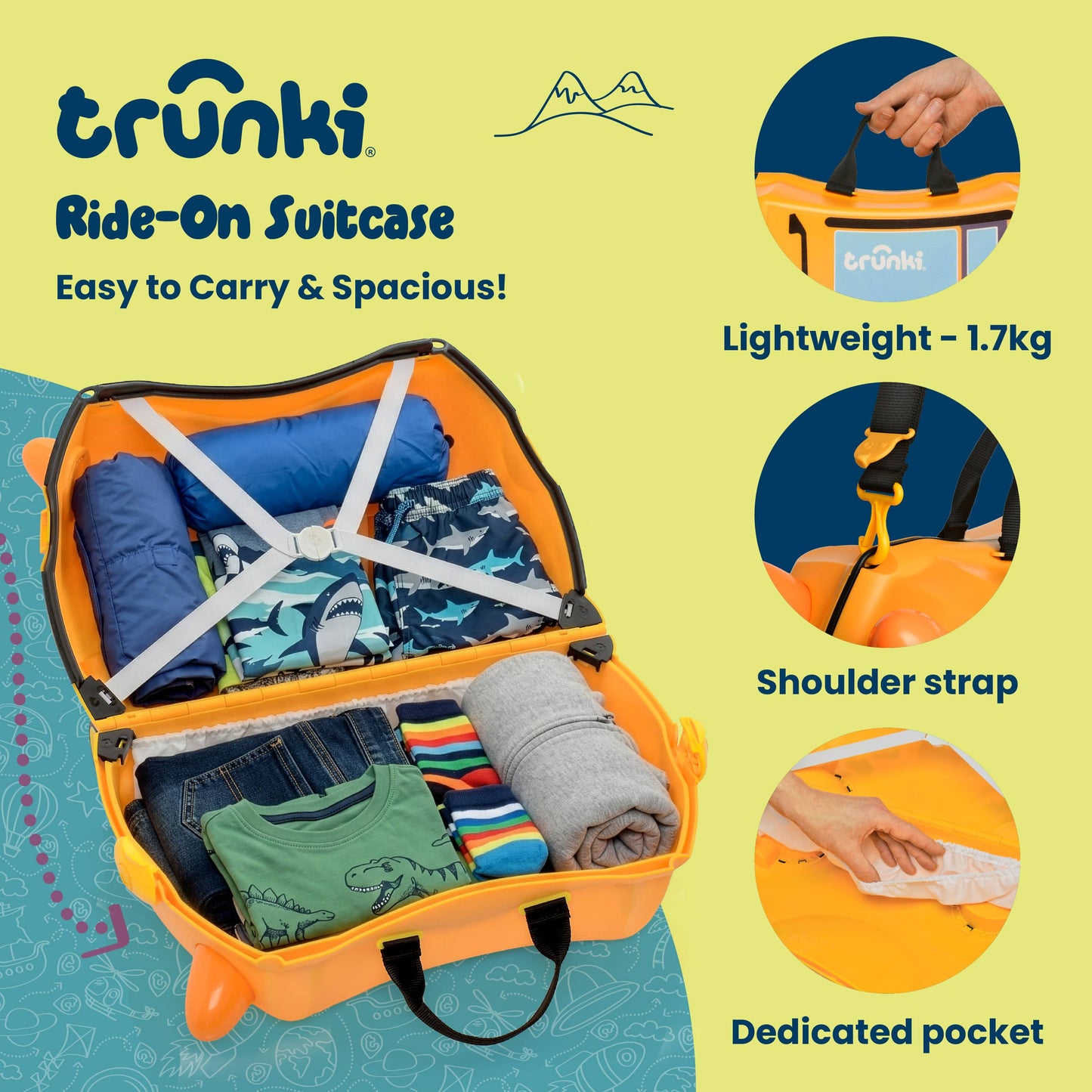 Doug the Digger Trunki Glide