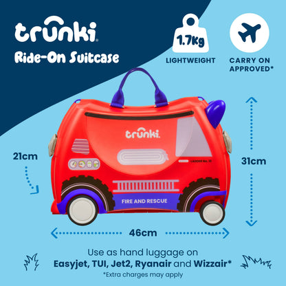 Frank the Fire Truck Trunki Glide