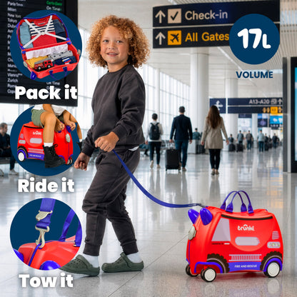 Frank the Fire Truck Trunki Glide