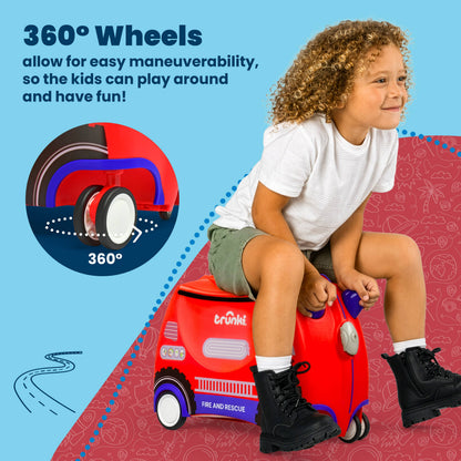 Frank the Fire Truck Trunki Glide