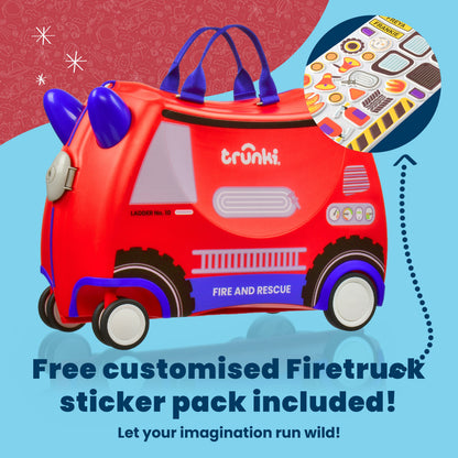 Frank the Fire Truck Trunki Glide