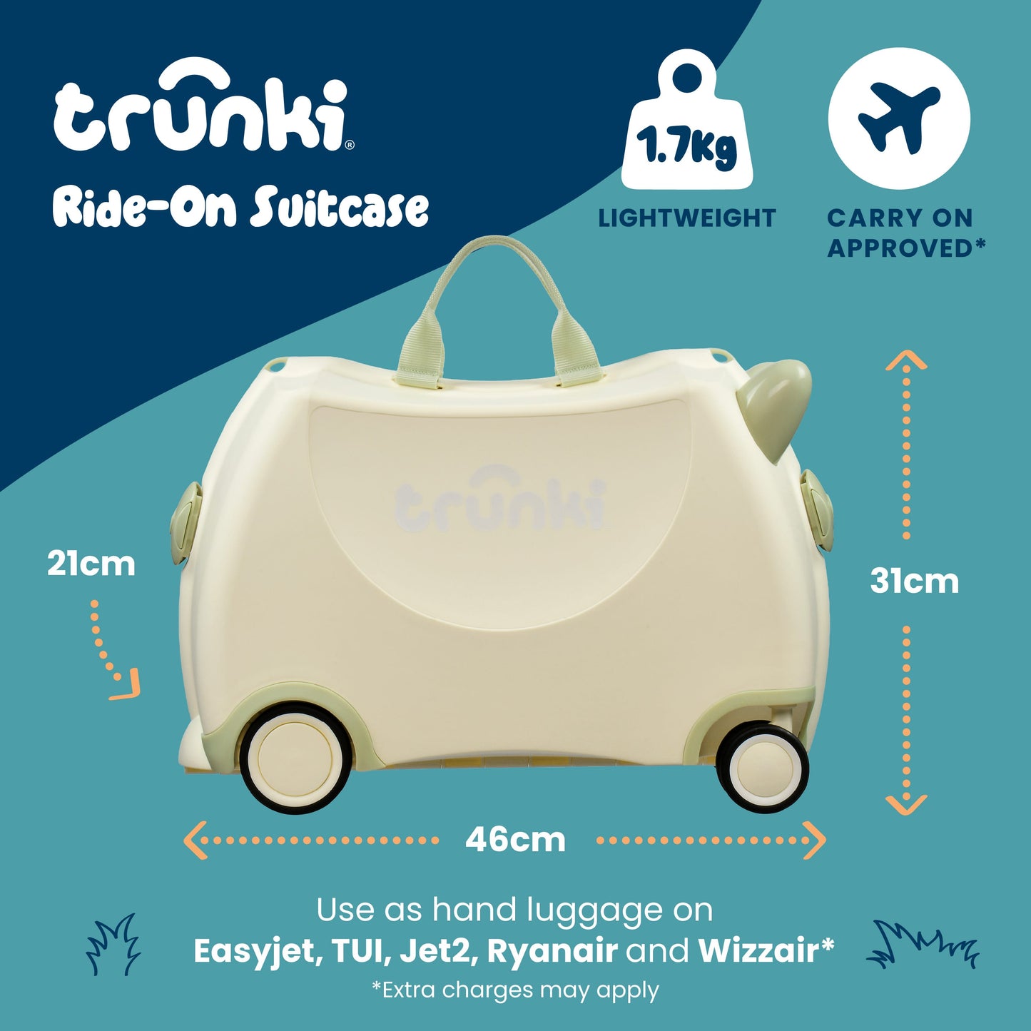 White Trunki Glide