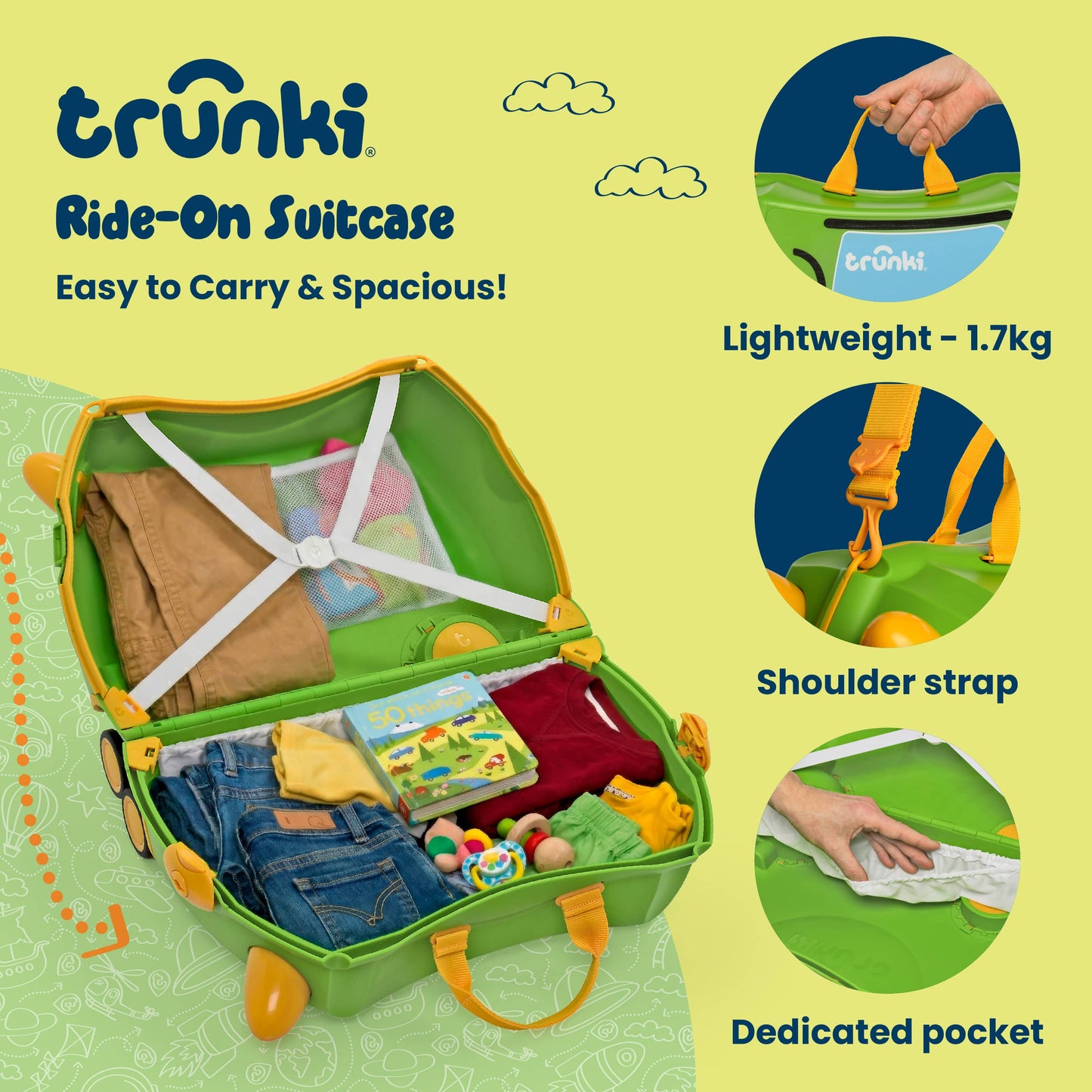 Tilly the Tractor Trunki Glide
