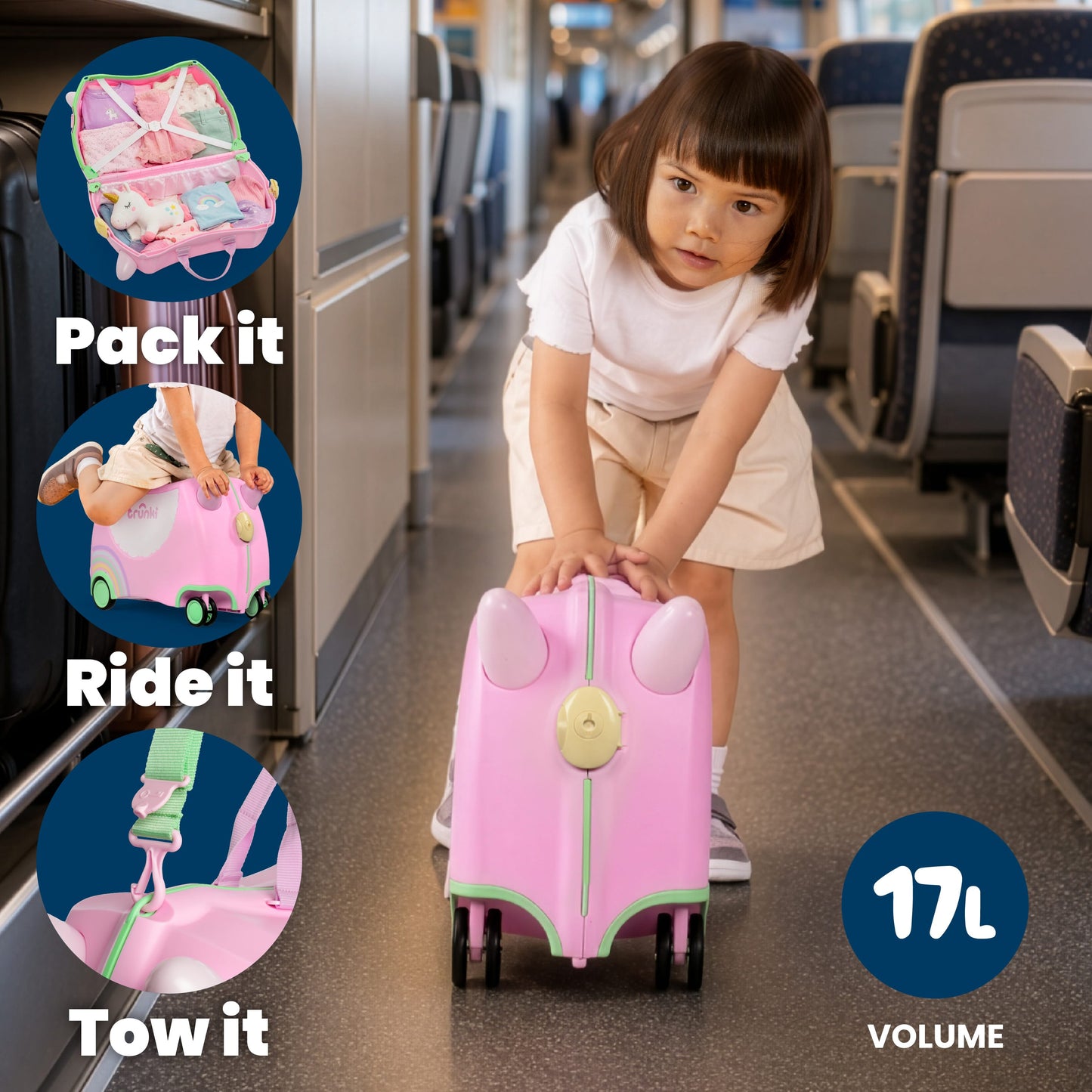Una the Unicorn Trunki Glide