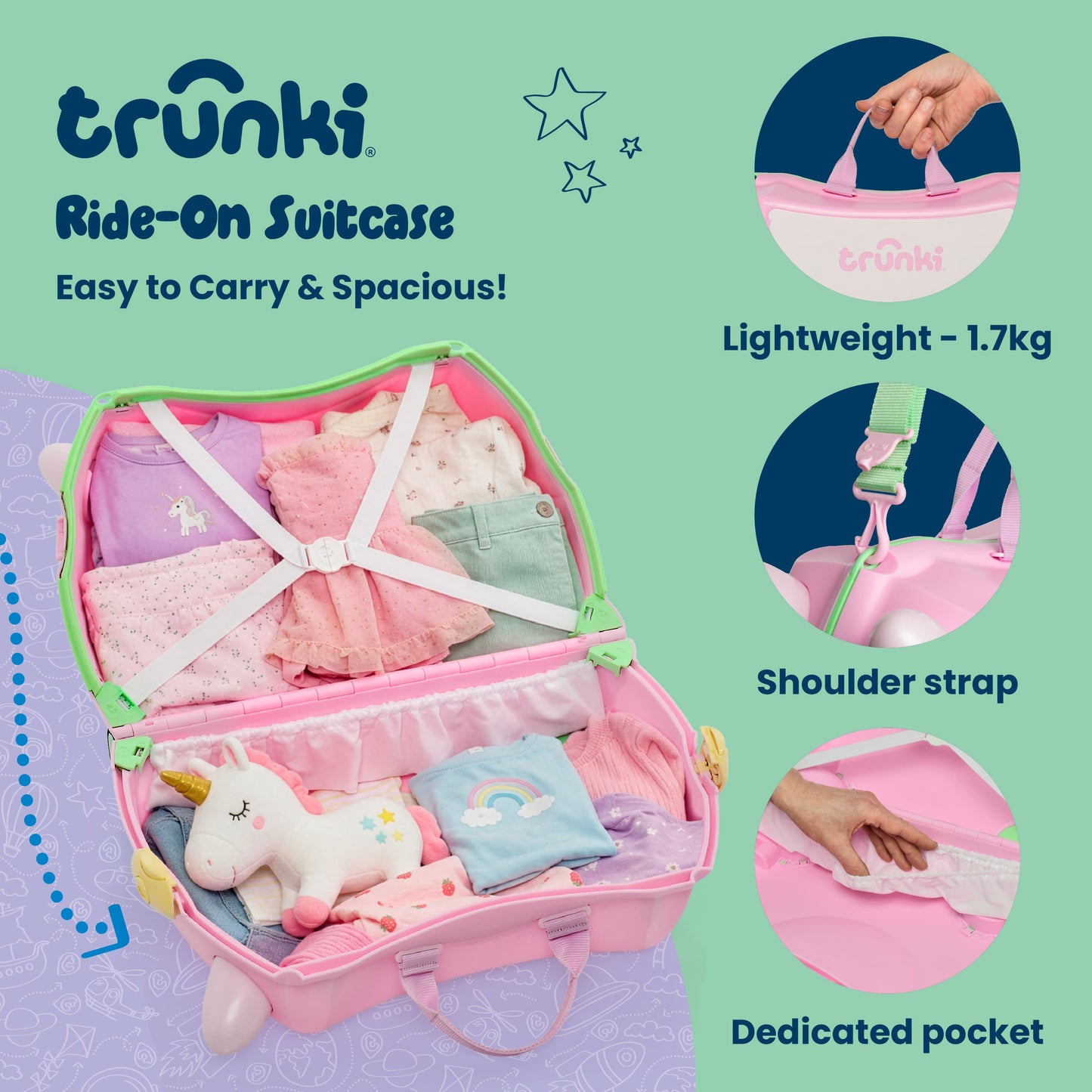 Una the Unicorn Trunki Glide