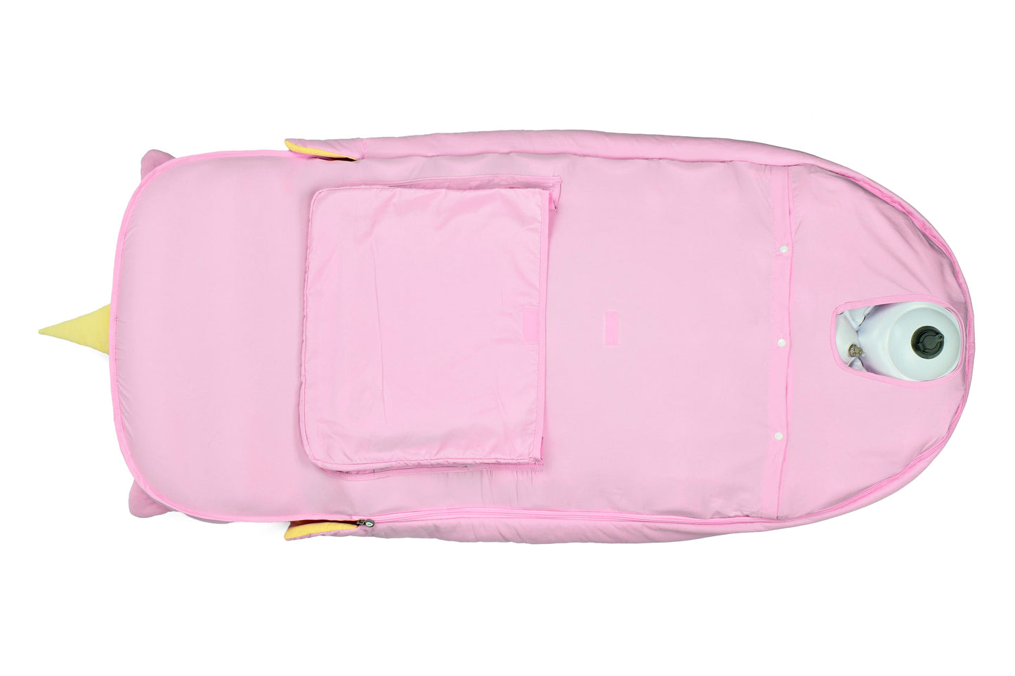 Trunki Kids’ Inflatable Travel Bed & Sleeping Bag - Una Unicorn (Pink)