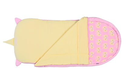 Trunki Kids’ Inflatable Travel Bed & Sleeping Bag - Una Unicorn (Pink)