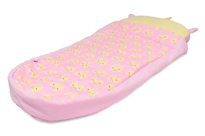 Trunki Kids’ Inflatable Travel Bed & Sleeping Bag - Una Unicorn (Pink)