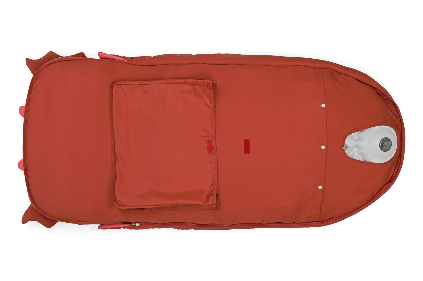Trunki Kids’ Inflatable Travel Bed & Sleeping Bag - Dylan Dragon (Red)