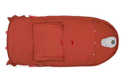 Trunki Kids’ Inflatable Travel Bed & Sleeping Bag - Dylan Dragon (Red)