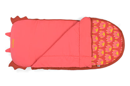 Trunki Kids’ Inflatable Travel Bed & Sleeping Bag - Dylan Dragon (Red)