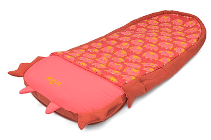 Trunki Kids’ Inflatable Travel Bed & Sleeping Bag - Dylan Dragon (Red)