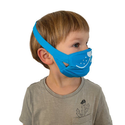 Reusable Face Masks - Twin Pack - Blue
