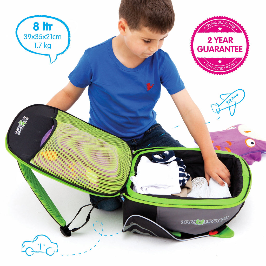 Boostapak | Car Booster Seats & Child Travel Backpacks | Trunki