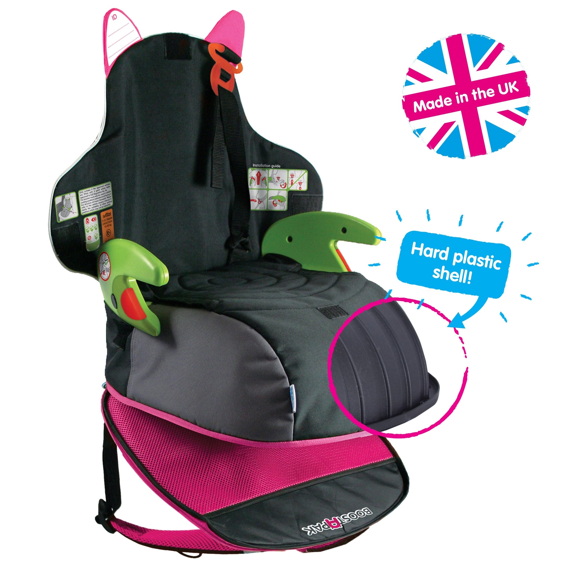 BoostApak Car Seat - Pink 