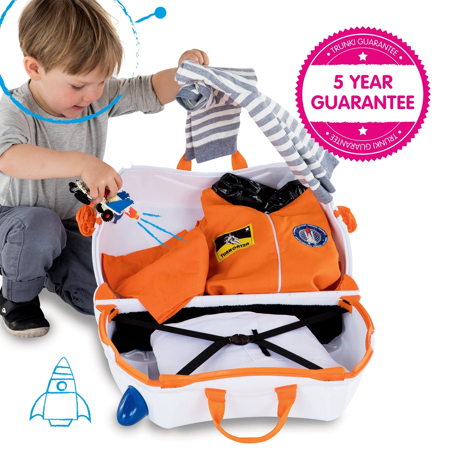 Skye the Spaceship Child Suitcase