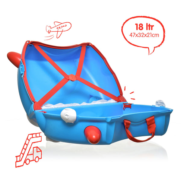 Amelia The Aeroplane Trunki Ride On Suitcase
